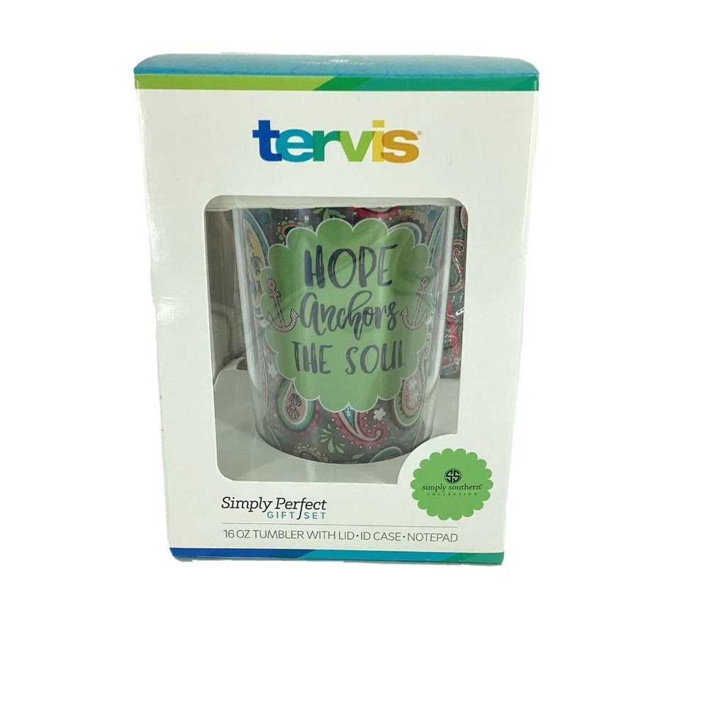 Tervis Simply Southern Simply Perfect Gift Set 16 oz. Tumbler ID Case Notepad